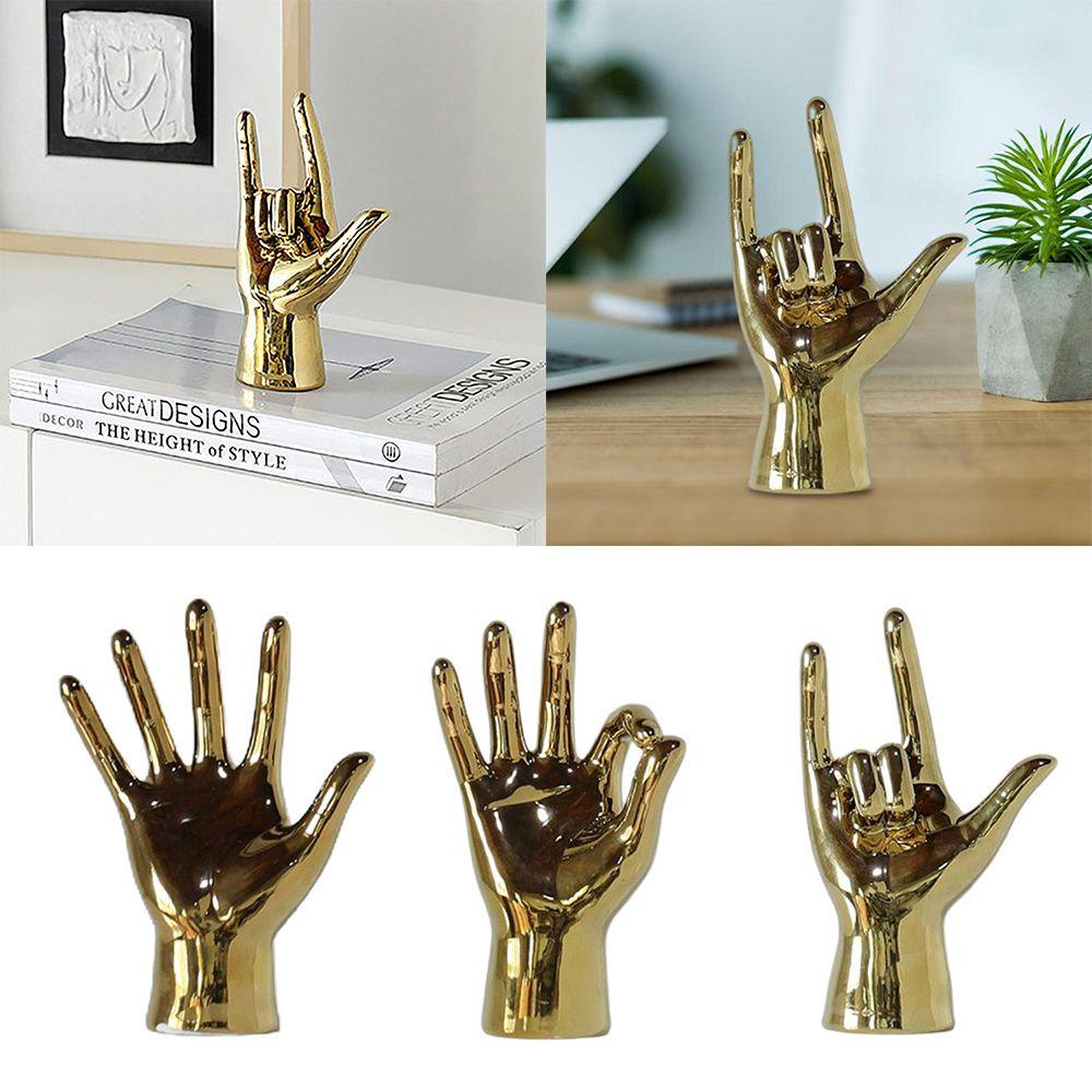 Jane Bức Tượng Điêu Khắc Bằng Ngón Tay Thiết Kế Hiện Đại Nghệ Thuật Thời Trang Trang Trí Bàn