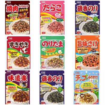 Gia vị rắc cơm Marumiya nội địa Nhật dạng túi 22-28g