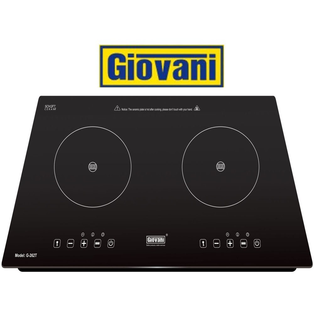 Bếp từ Giovani G262T - Bếp đôi