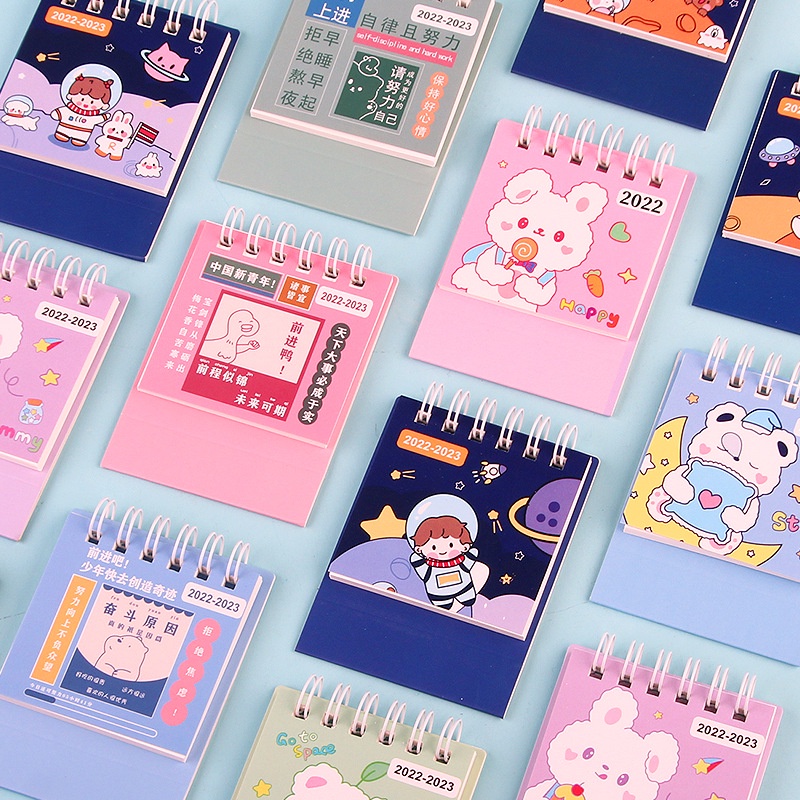 Lịch Để Bàn 2024 Mini Nhiều Hình Dễ Thương Cho Học Sinh/Văn Phòng