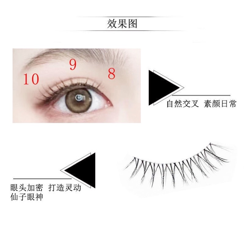 Mi giả gân trong tự nhiên hộp 5 cặp