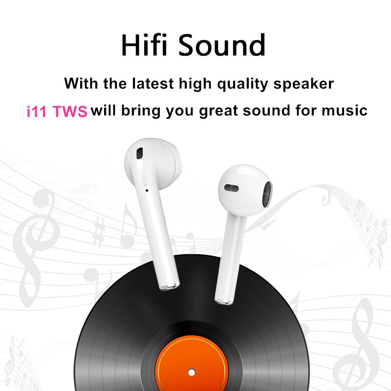 [UP Grade] i12 TWS & i11 TWS Wireless Bluetooth V5.0 Earbuds Touch Control Earphone Airpods Earpod