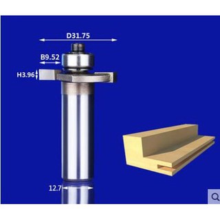 MŨI SOI GỖ ĐÁNH RÃNH CUỐC 2 CÁNH TỪ 3MM- 6MM