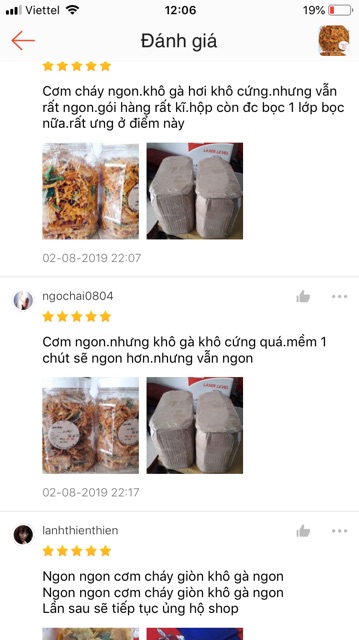 [Mã 156FMCGSALE hoàn 8% đơn 500K] 1KG CƠM CHÁY LẮC KHÔ GÀ LOẠI NGON ( 2 hũ - mỗi hũ 500gr) | BigBuy360 - bigbuy360.vn