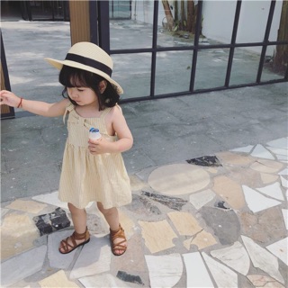 Váy nơ kẻ cho bé gái 🎀🎀🎀
