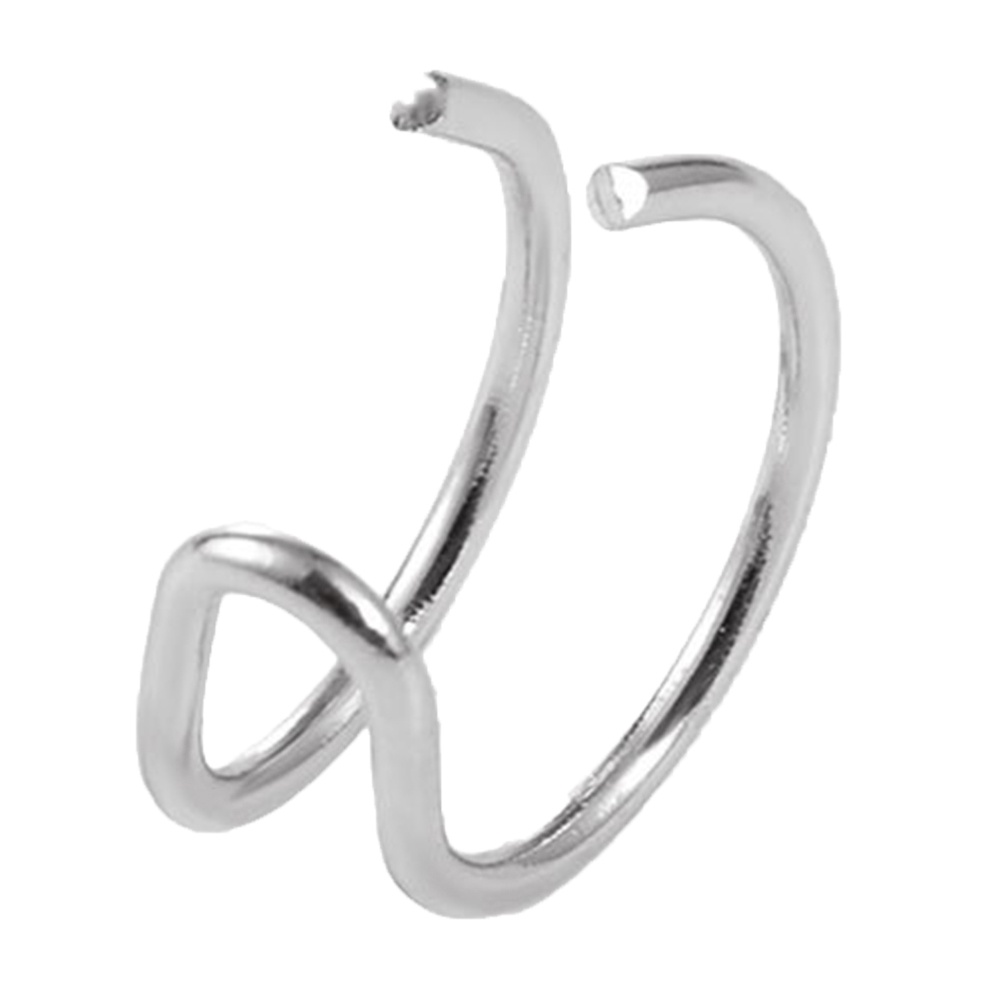 1 Khuyên Tai Kẹp Vành Thiết Kế Đơn Giản Cho Nữ