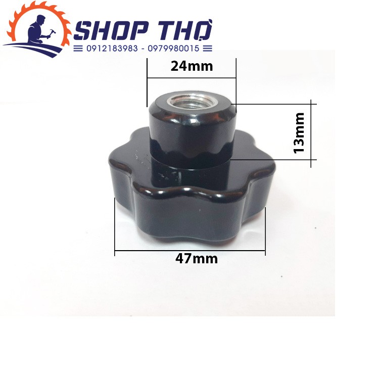 Núm vặn ren âm M10  và M12