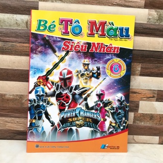 Bé tô màu siêu nhân