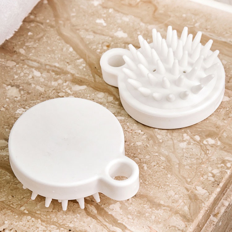 Lược Gội Đầu Muji Xuất Nhật Silicon Massage Đầu Giảm Stress Rụng tóc Kích Thích Mọc TócLO168