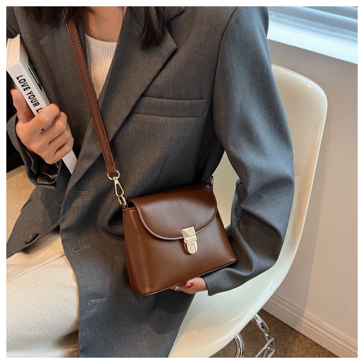 Túi Xách bucket Đeo Vai Phong Cách Thời Trang retro Dành Cho Nữ