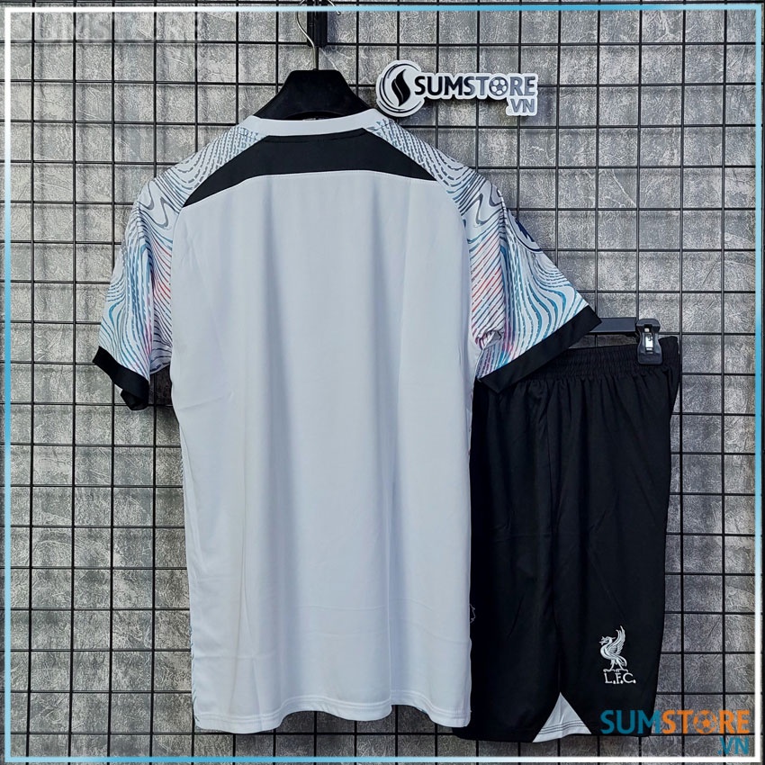Áo CLB Liverpool Trắng MK - Đồ đá banh mới 2022