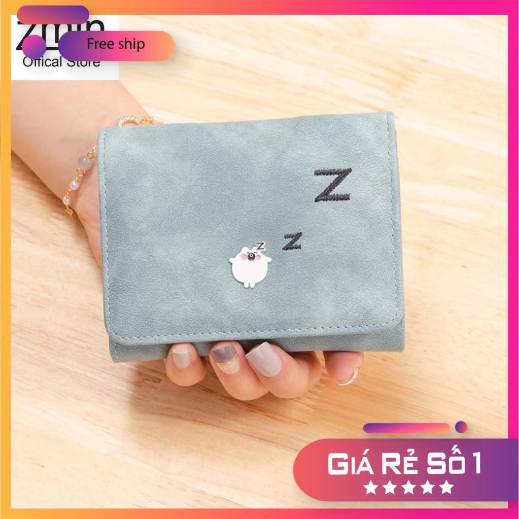 HG2810 Ví nữ mini cầm tay Zmin, chất liệu cao cấp có thể bỏ túi - V008
