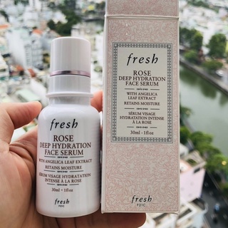 [CÓ HÓA ĐƠN DUTYFREE] Tinh chất Fresh ROSE DEEP HYDRATION FACE SERUM 30ml