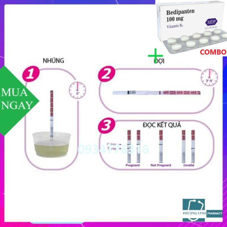 Combo Bedipanten 100mg +  ✅ QUE THỬ THAI ALLISA