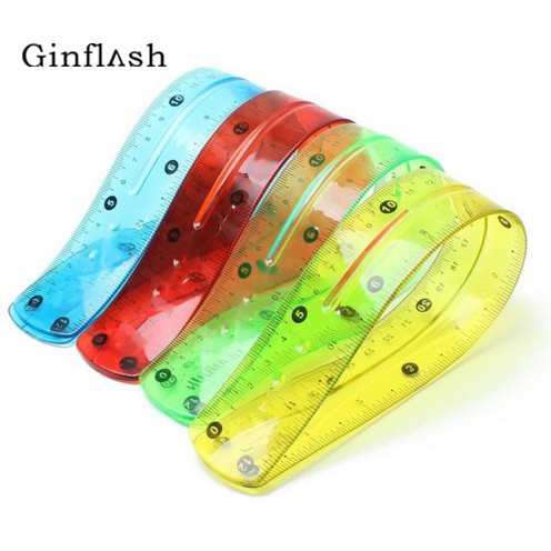 Thước dẻo hai mặt xinh xắn cho học sinh 30cm