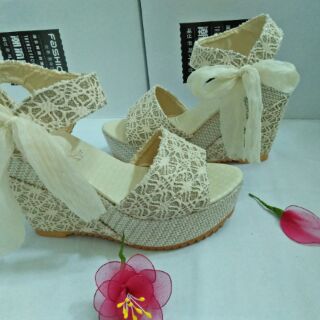Sandal Đế Xuồng Thắt Nơ xinh xắn