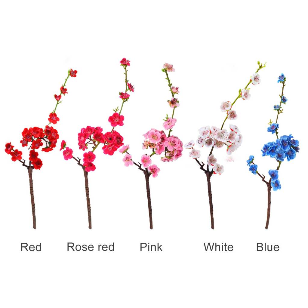 Hoa Anh Đào Giả Bằng Vải Lụa 56cm Dùng Trang Trí Phông Nền Chụp Ảnh