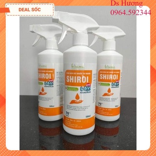 Dung Dịch Xịt Sát Khuẩn Tay Nhanh Shiroi - Chai 500ml