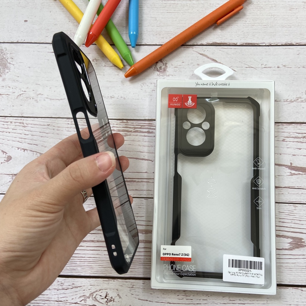 Ốp lưng XUNDD OPPO Reno 7 5G / 7 Pro 5G / 7Z 5G - Chống shock, Mặt lưng trong, Viền TPU