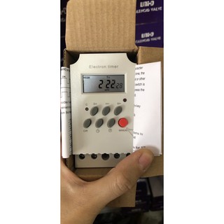 Timer hẹn giờ Công tắc hẹn giờ thông minh KG316T-II tắt mở tự động chuẩn công nghiệp 25A ổ cắm hẹn giờ