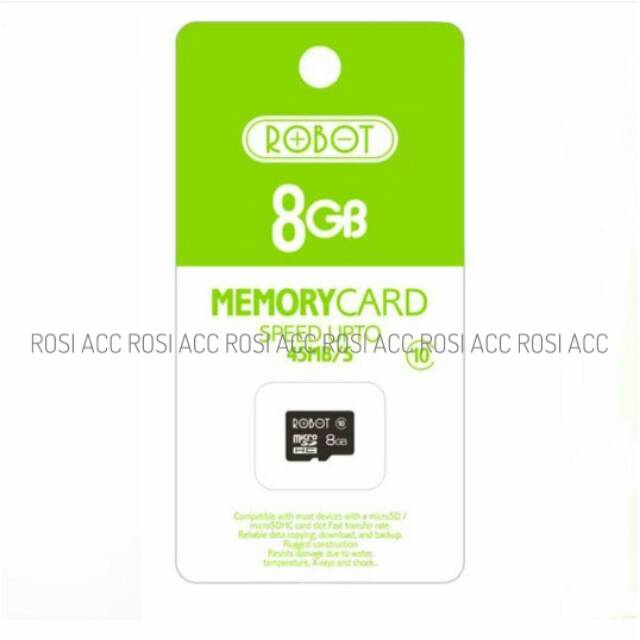 Robot Micro Sd 8gb Chất Lượng Cao
