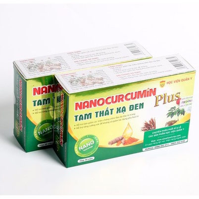Nano Curcumin Tam Thất Xạ Đen Plus