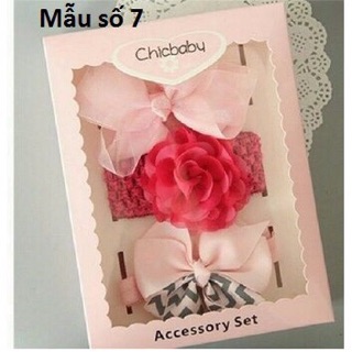 Set băng đô Chicbaby cho bé gái