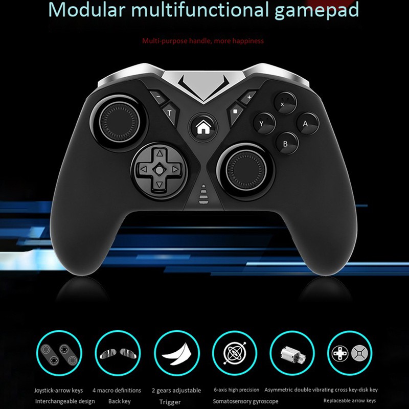 High Quality Wireless Gamepad for PC/Switch/Android Phones 650Mah