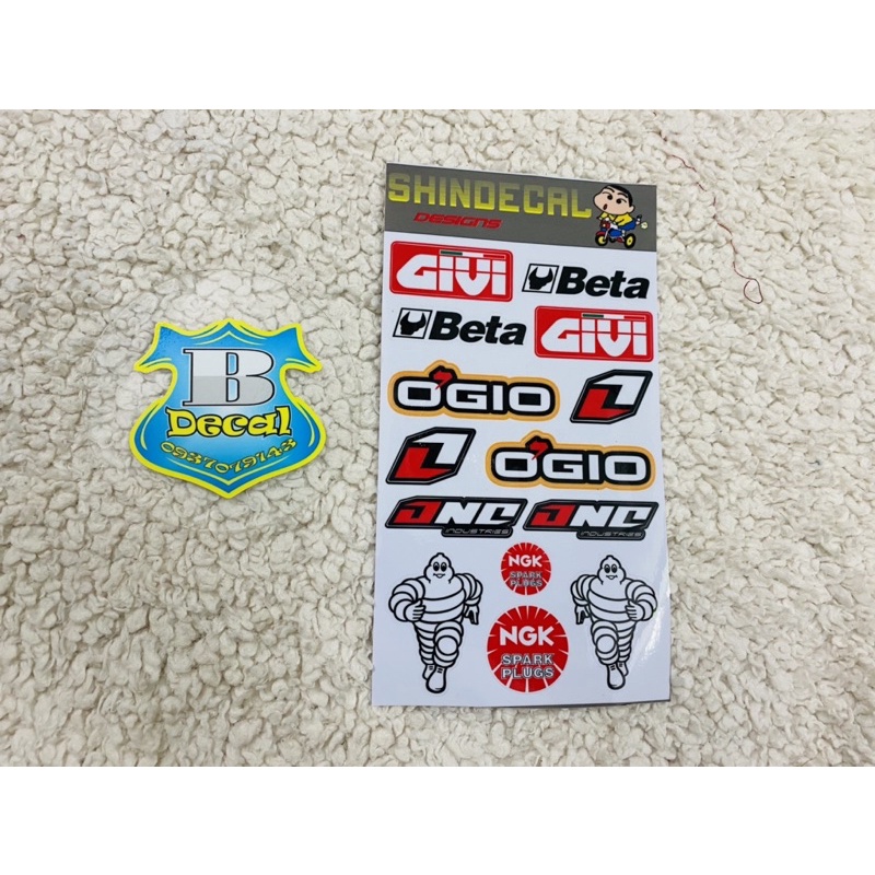 Tem logo sticker mechelin