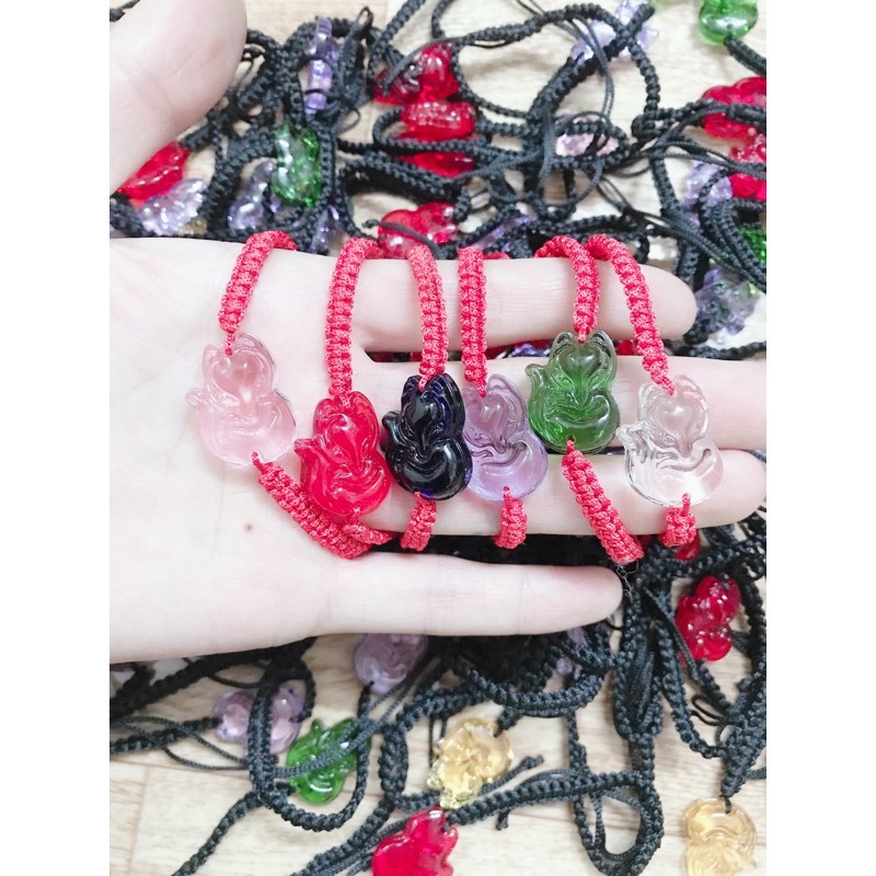 Vòng tay hồ ly tết chỉ may mắn 🍀