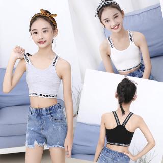 Áo ba lỗ tập yoga cho bé gái