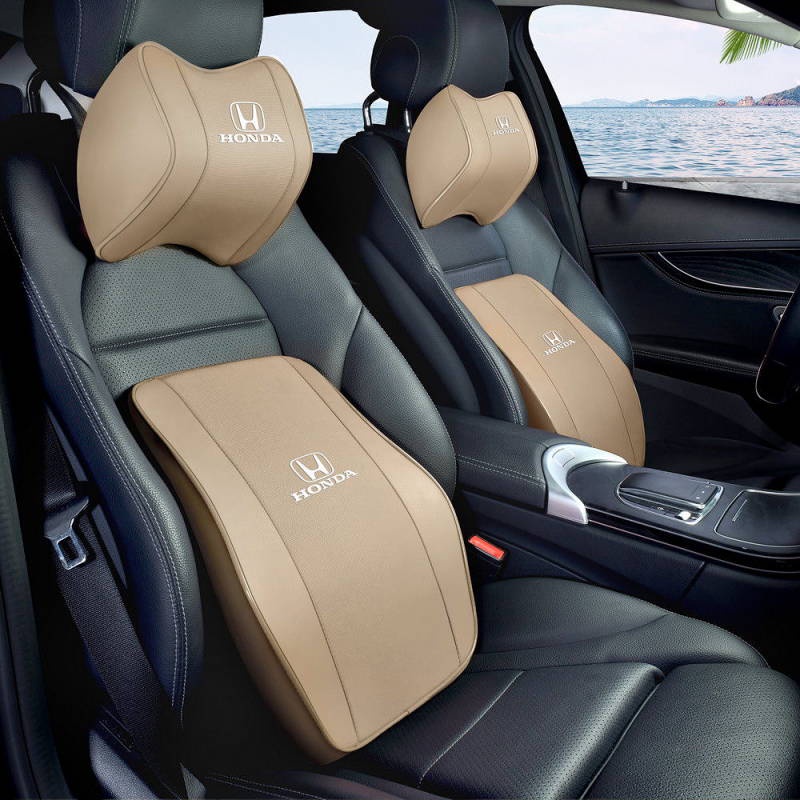 Honda Headrest Neck Pillow Car Seat Cushion Chic CRV Crown Road Xrv Civic Accord Lingpai Car Back Cushion Fashion Car Department Store