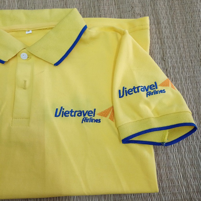 Áo thun hàng không co dãn 4 chiều Vietravel Airlines