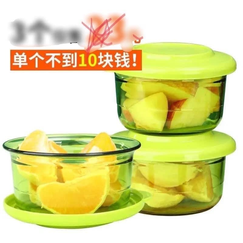 Set 3 bát pha lê TUPPERWARE