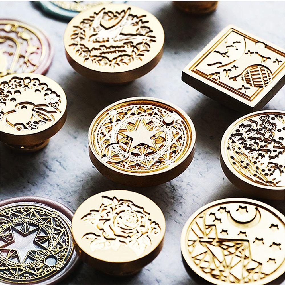 Augustine Bộ Con Dấu Tem Đóng Dấu Thủ Công DIY Trang Trí Thiệp Mời Đám Cưới Cổ Điển