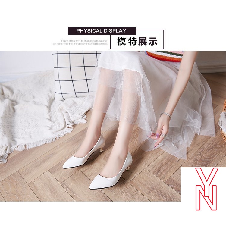 Giày Cao Gót Da Bóng 3D Thời Trang Hàn Quốc Cho Nữ