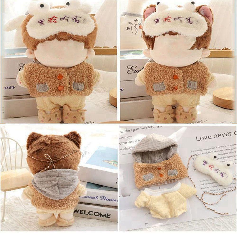 1 Bộ Quần Áo Cho Búp Bê 20cm Dễ Thương