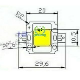 Nhân Led /Chip Led 12V DC - 10W