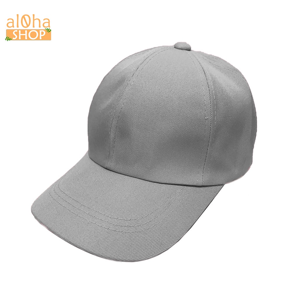 Mũ lưỡi trai - nón trơn unisex nam nữ chống nắng phong cách đơn giản, trẻ trung - al0ha Shop