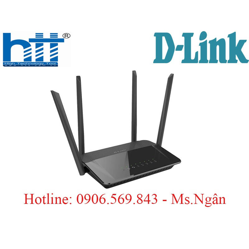 Bộ định tuyến băng tần kép AC không dây Dlink DIR-822