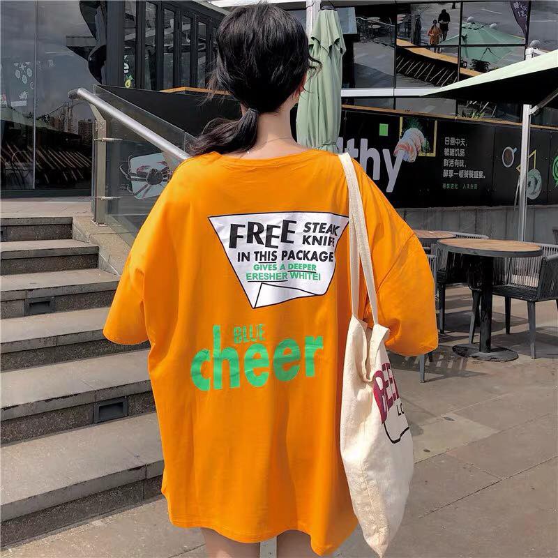 [Mã WARN10 giảm 10k đơn 99k] Áo thun tay lỡ form rộng unisex 100% COTTON - Áo phông nữ BLUECHEER - SABI SHOP | BigBuy360 - bigbuy360.vn