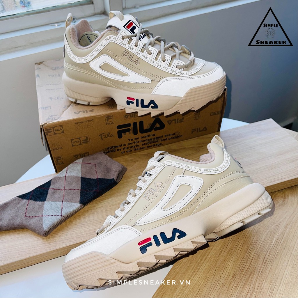 Giày FILA Auth  💙FREESHIP💙 Fila Cá Mập - Giày FILA Disruptor 2 Hàn Quốc Chuẩn Auth - Chính Hãng