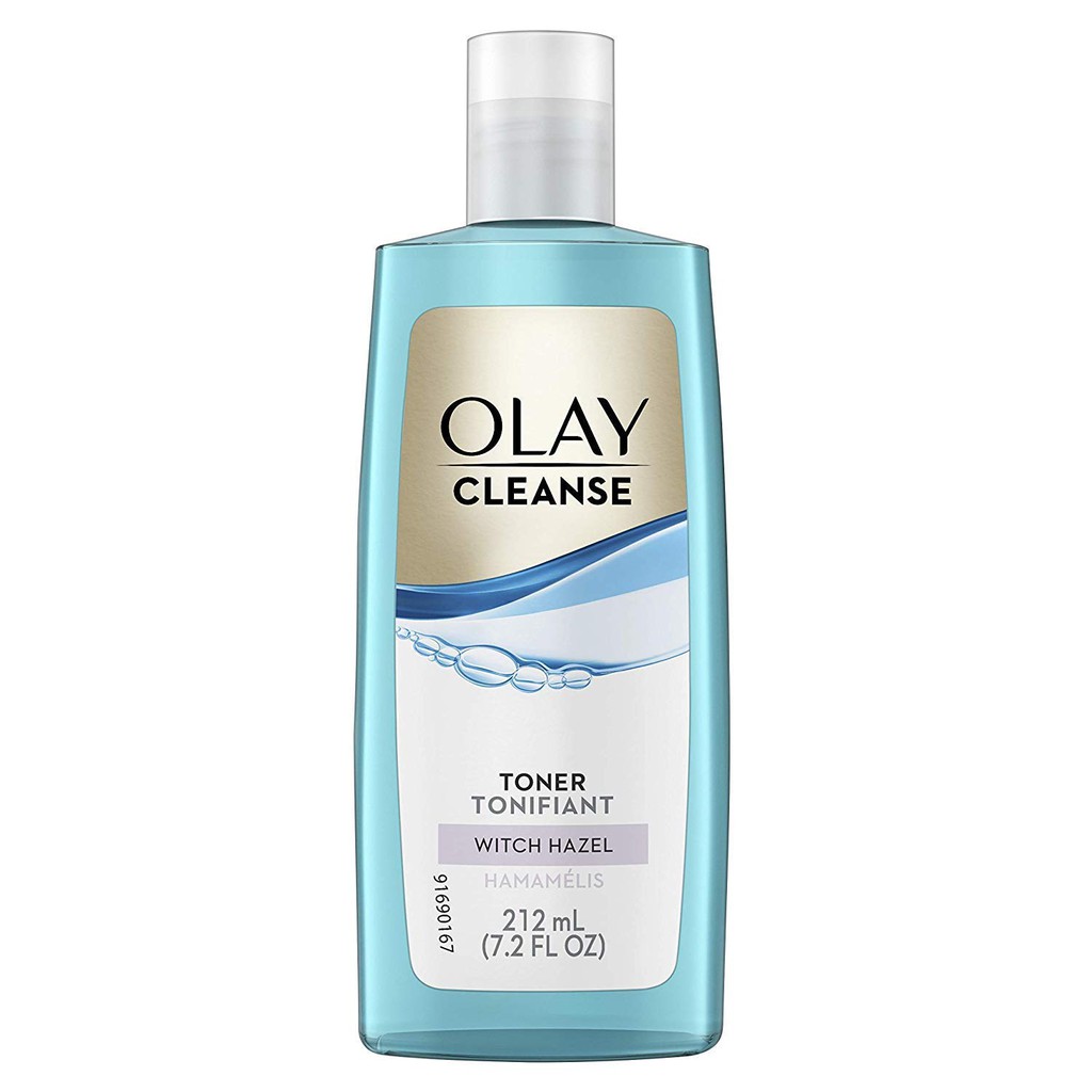 Nước tẩy trang cân bằng da Olay Cleanse Toner Tonifiant Witch Hazel 212ml