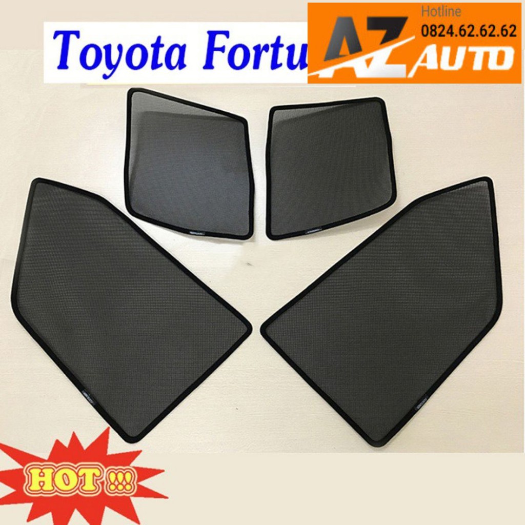 Bộ rèm chắn nắng theo xe TOYOTA FORTUNER 2017 - 2022 -hàng cao cấp