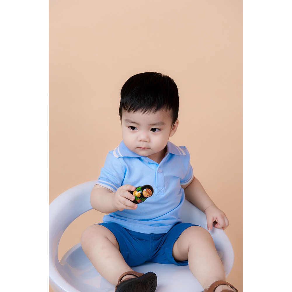 Áo Polo Baloo Shop bé trai bé gái áo thun có cổ chất liệu cotton cao cấp co dãn 4 chiều cực đẹp cho các bé