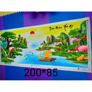 Tranh đính đá thành phẩm
