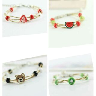 ❗Vòng tay gốm trái cây cute