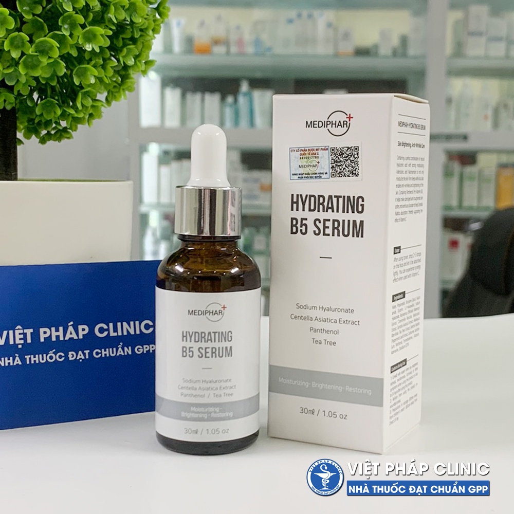 Serum Mediphar+ Hydrating B5 Cấp Ẩm, Phục Hồi Và Làn Sáng Da