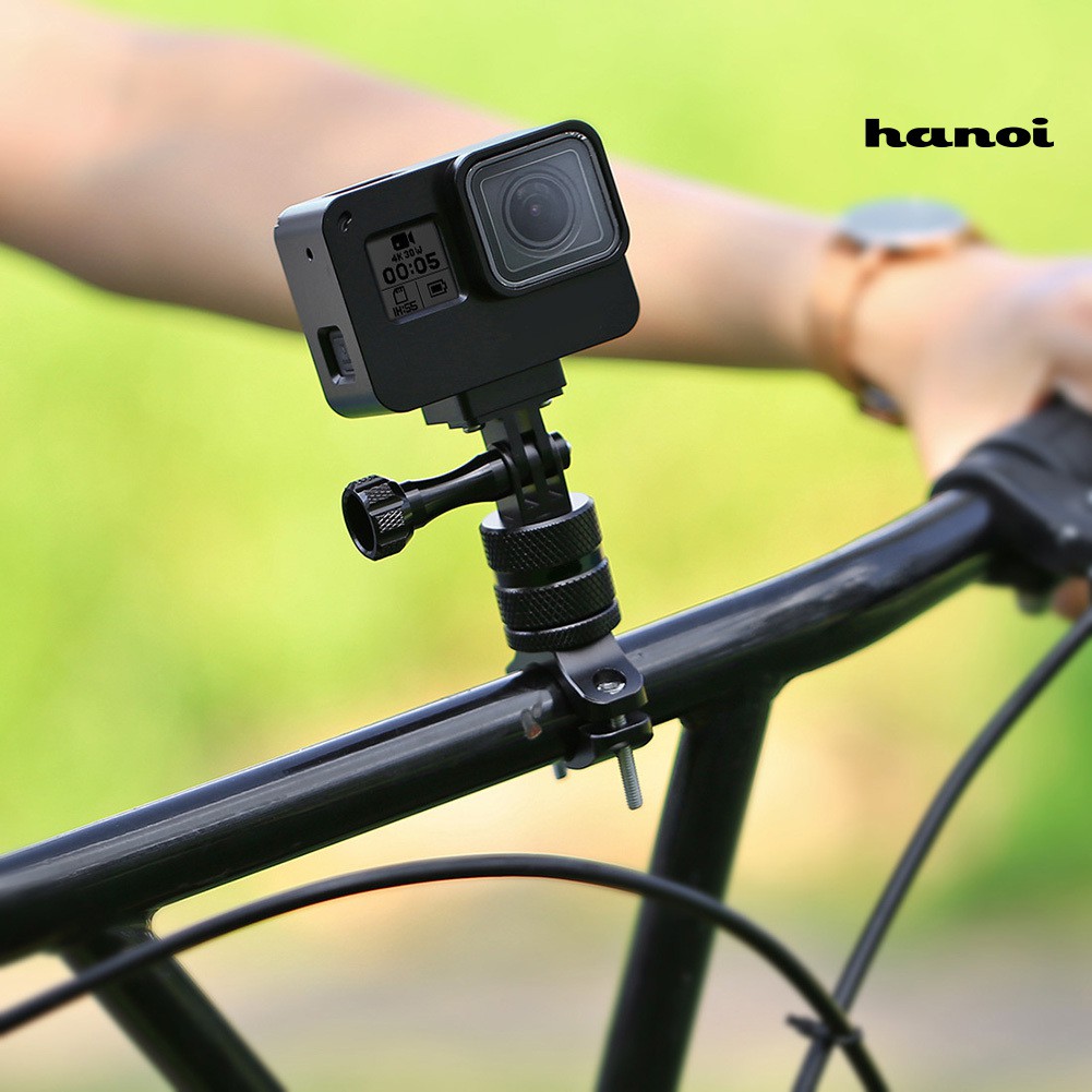 Giá Đỡ Camera Hành Trình Gopro Gắn Ghi Đông Xe Đạp Có Thể Xoay 360 Độ Tiện Dụng