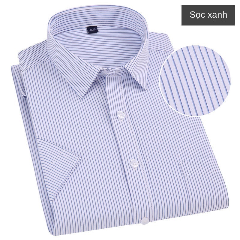 Short sleeve shirt men's shirt slim bottomed shirt